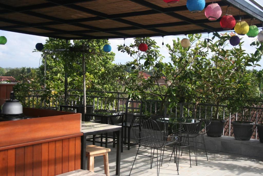 Balkón nebo terasa v ubytování Run House B&B