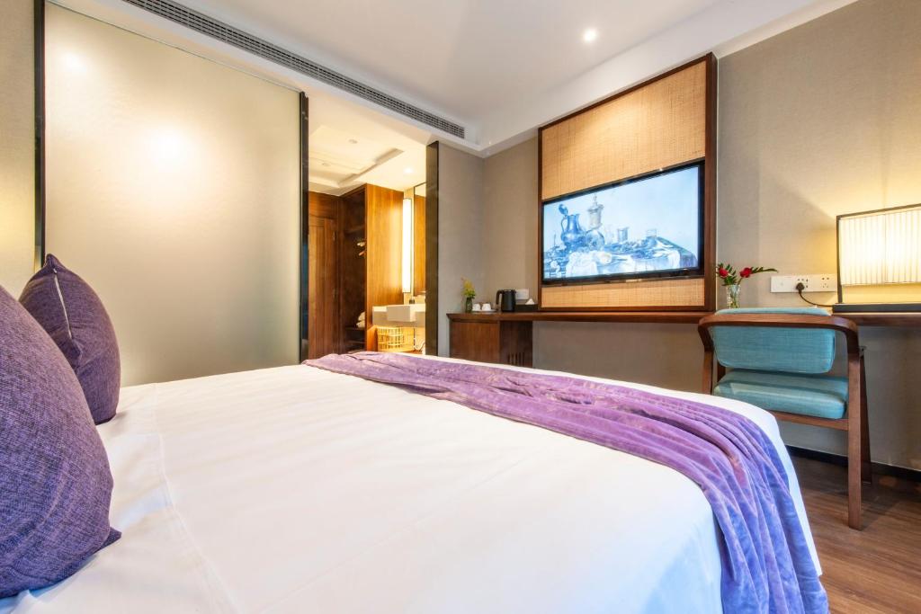 SSAW Boutique Hotel Cheng Man - Chambre Double De Luxe (1 Adulte + 1 Enfant)