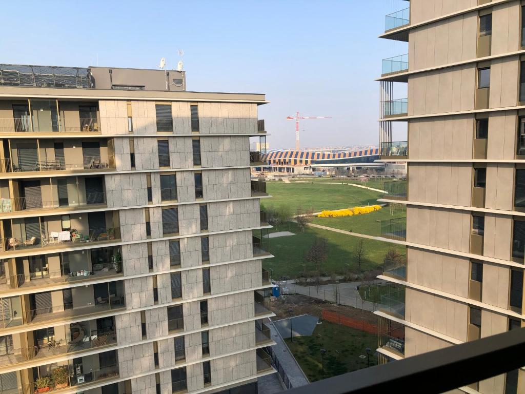 Budova, kde se apartmán nachází