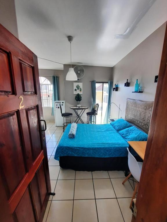 Postel nebo postele na pokoji v ubytování Encantador Apartamento Equipado