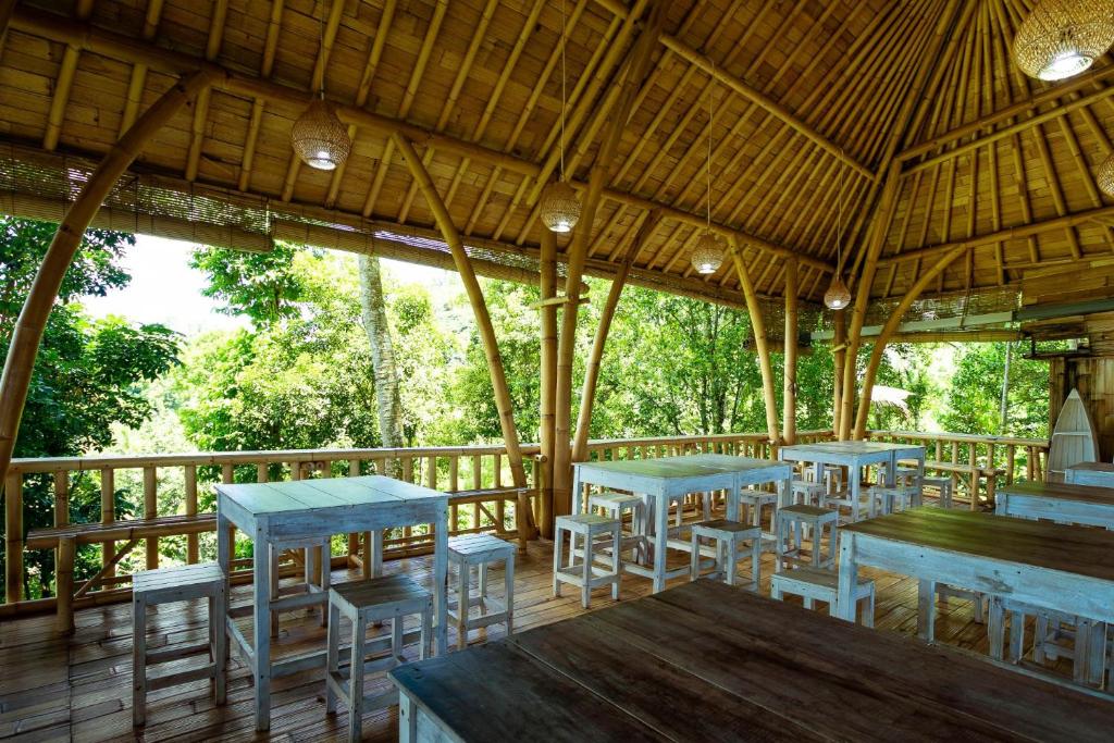 Restaurace v ubytování Taman Asta Gangga by ecommerceloka
