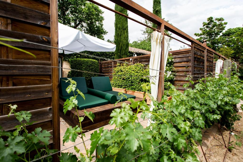 Zahrada ubytování Hacienda Zorita Wine Hotel & Spa