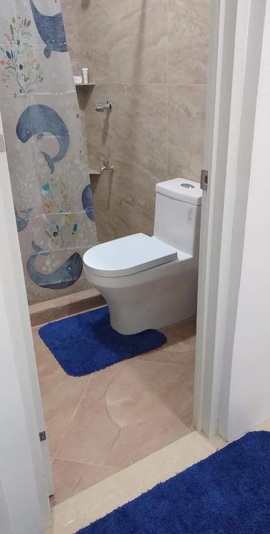 Koupelna v ubytování Donadel Hometel