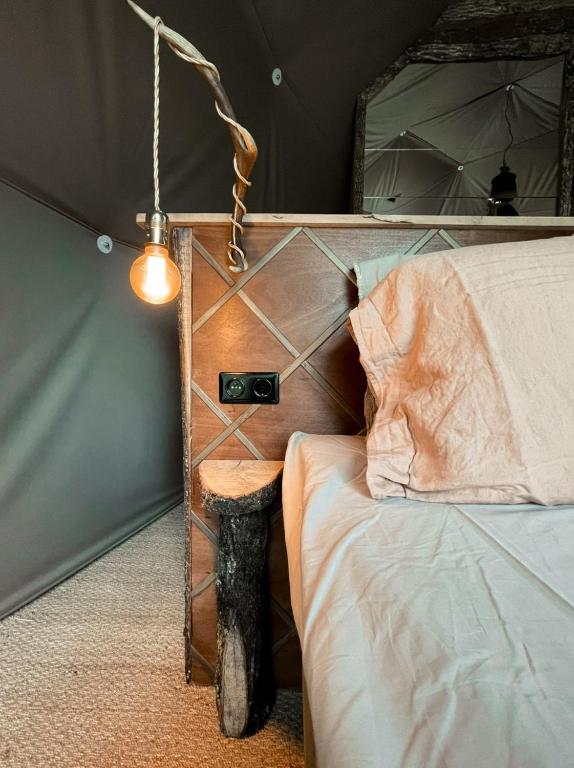 Letto o letti in una camera di Rêve Aveyron