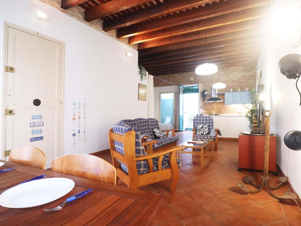 A seating area at Loft Algavira