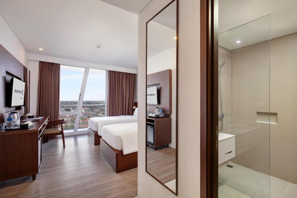 Koupelna v ubytování Golden Tulip Pontianak