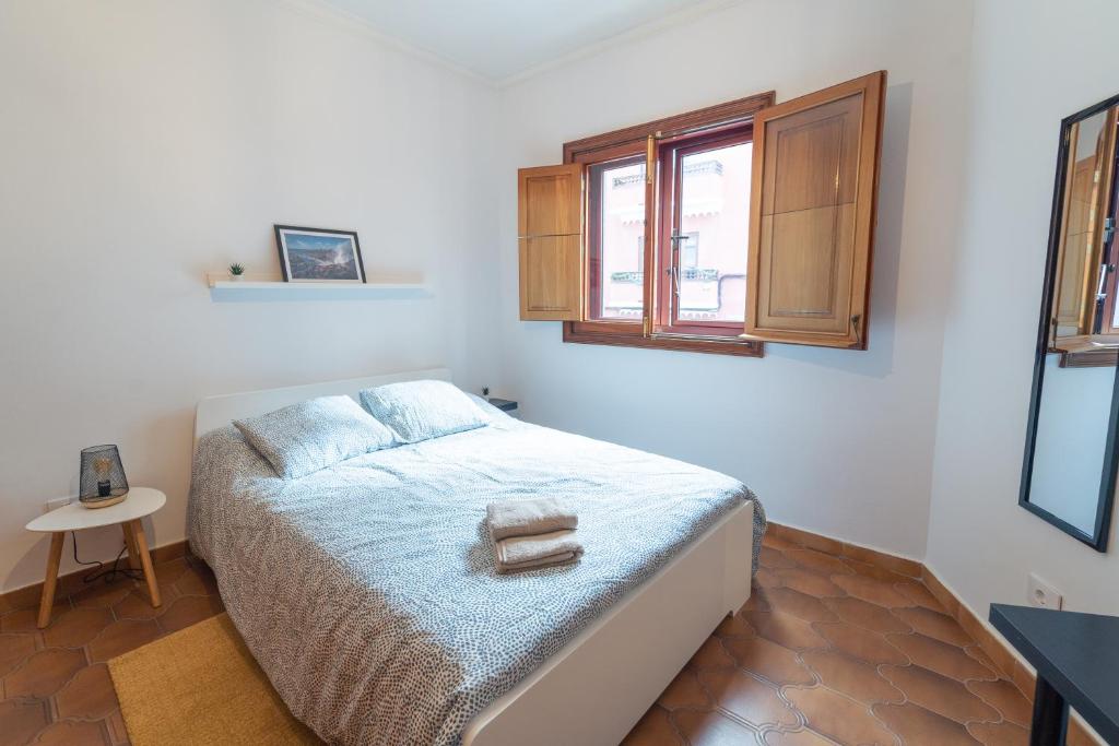 Postel nebo postele na pokoji v ubytování Un Lugar House San Telmo -Coliving