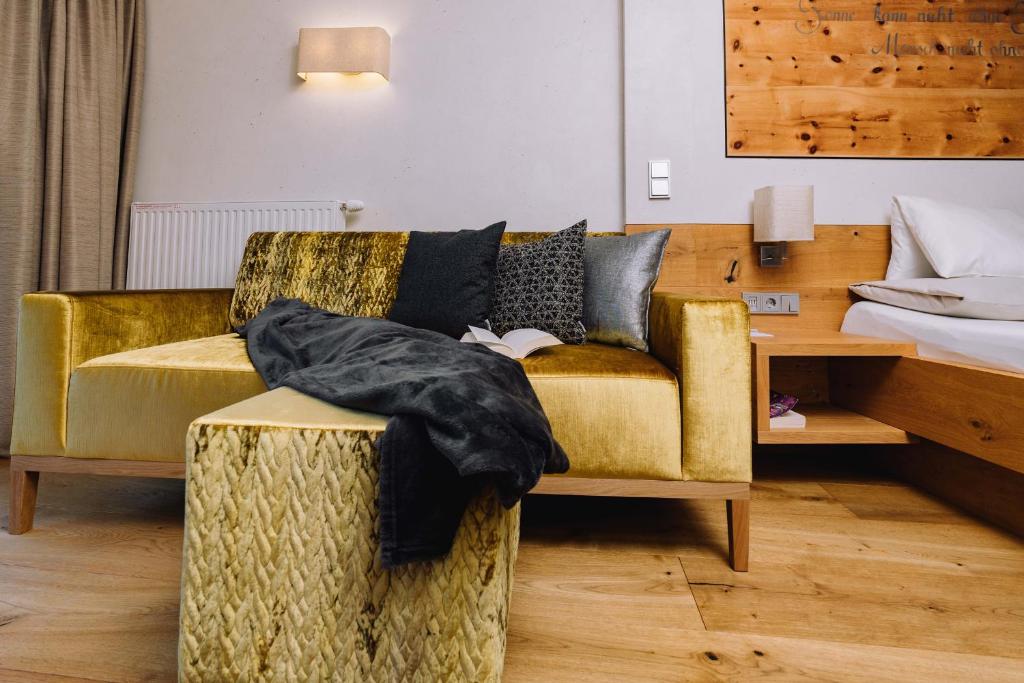 Posezení v ubytování Familienresort Buchau