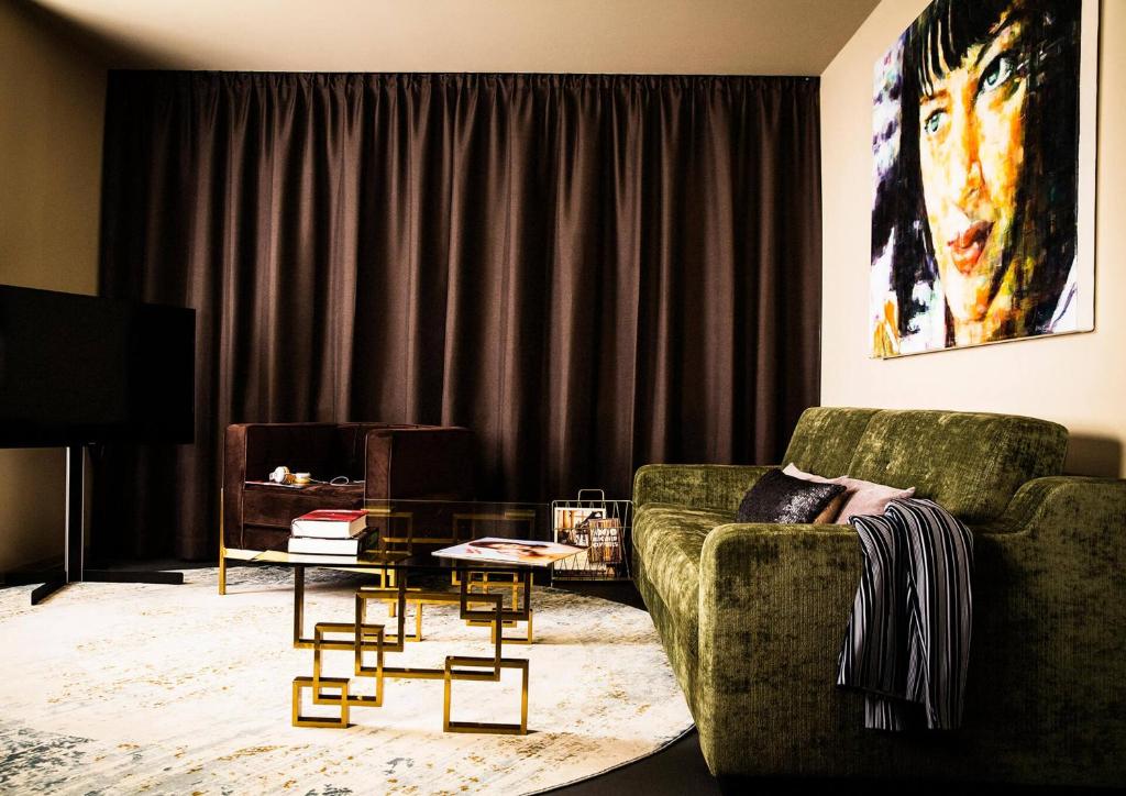 Posezení v ubytování Design-Hotel JAMS