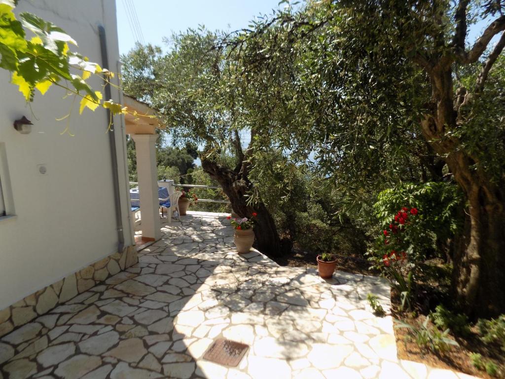 Zahrada ubytování villa elli panoramic view 2