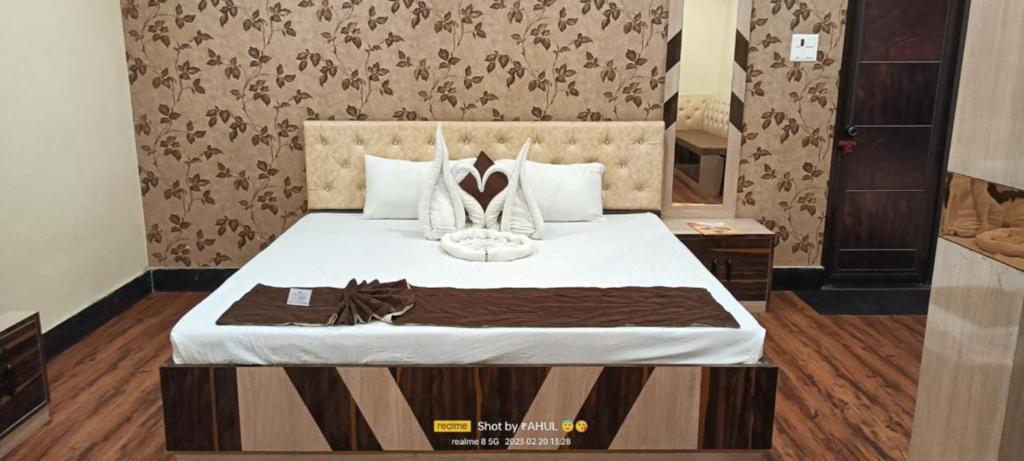 Postel nebo postele na pokoji v ubytování Hotel WB40