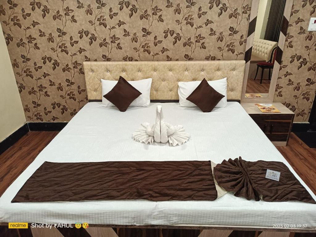 Postel nebo postele na pokoji v ubytování Hotel WB40