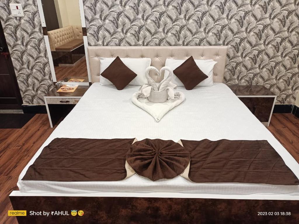 Postel nebo postele na pokoji v ubytování Hotel WB40
