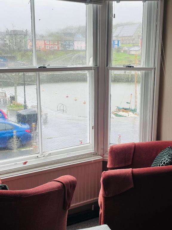 Arosfa Harbourside Aberaeron - Chambre Lit King-Size Avec Vue Sur Port
