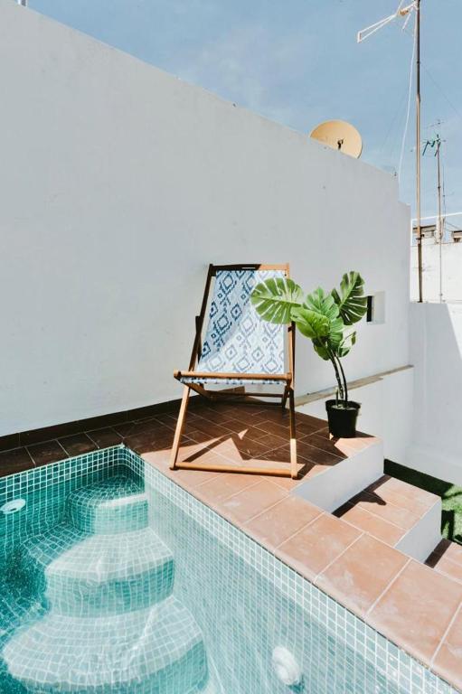 Bazén v ubytování Ohliving Alhondiga nebo v jeho okolí