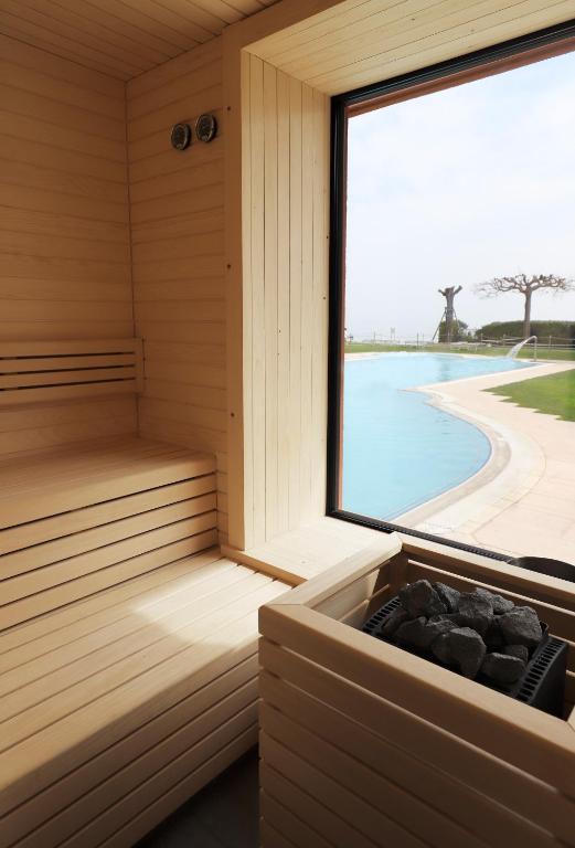 Bazén v ubytování Hotel Fonte Boiola nebo v jeho okolí