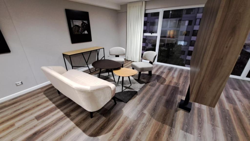 Posezení v ubytování Equo Hotel Boutique