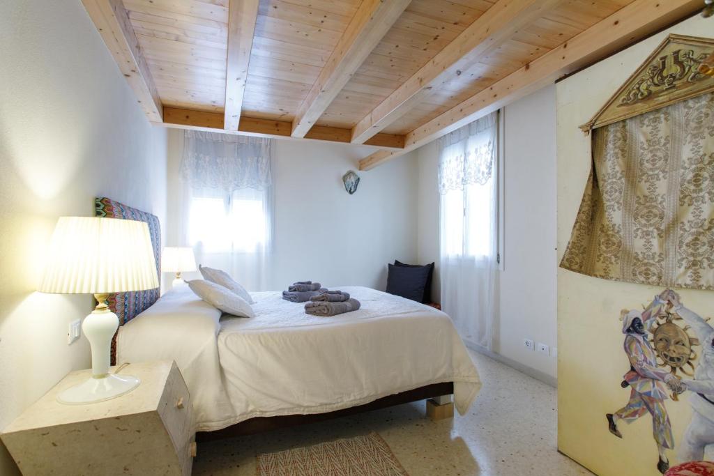 Postel nebo postele na pokoji v ubytování Casa Alma