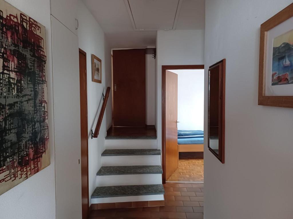 Postel nebo postele na pokoji v ubytování Apartment Vela da Reto by Interhome