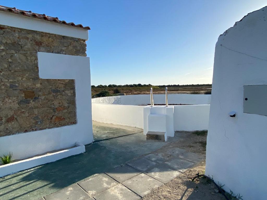 Balkón nebo terasa v ubytování Herdade dos Salgados do Fialho