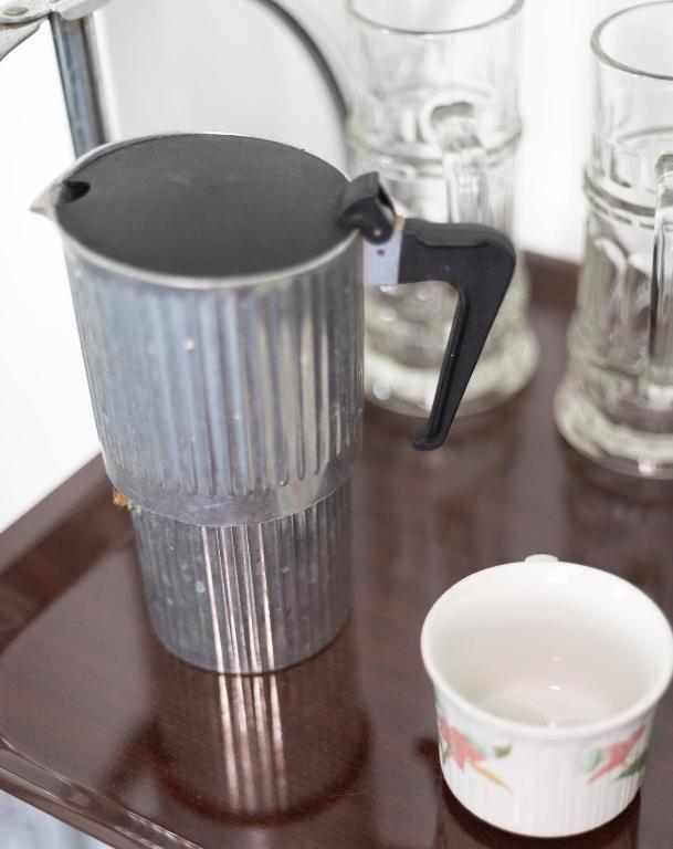 Příslušenství pro přípravu čaje a kávy v ubytování Collector's Home
