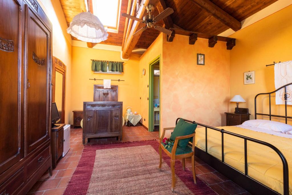A bed or beds in a room at Alba Morus