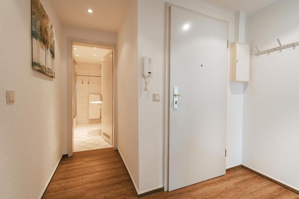 Koupelna v ubytování Zentral gelegenes Premium-Apartment mit viel Tageslicht