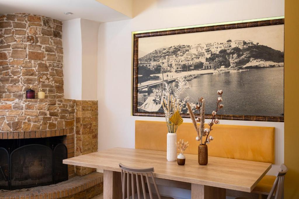 Posezení v ubytování Minos Boutique Hotel