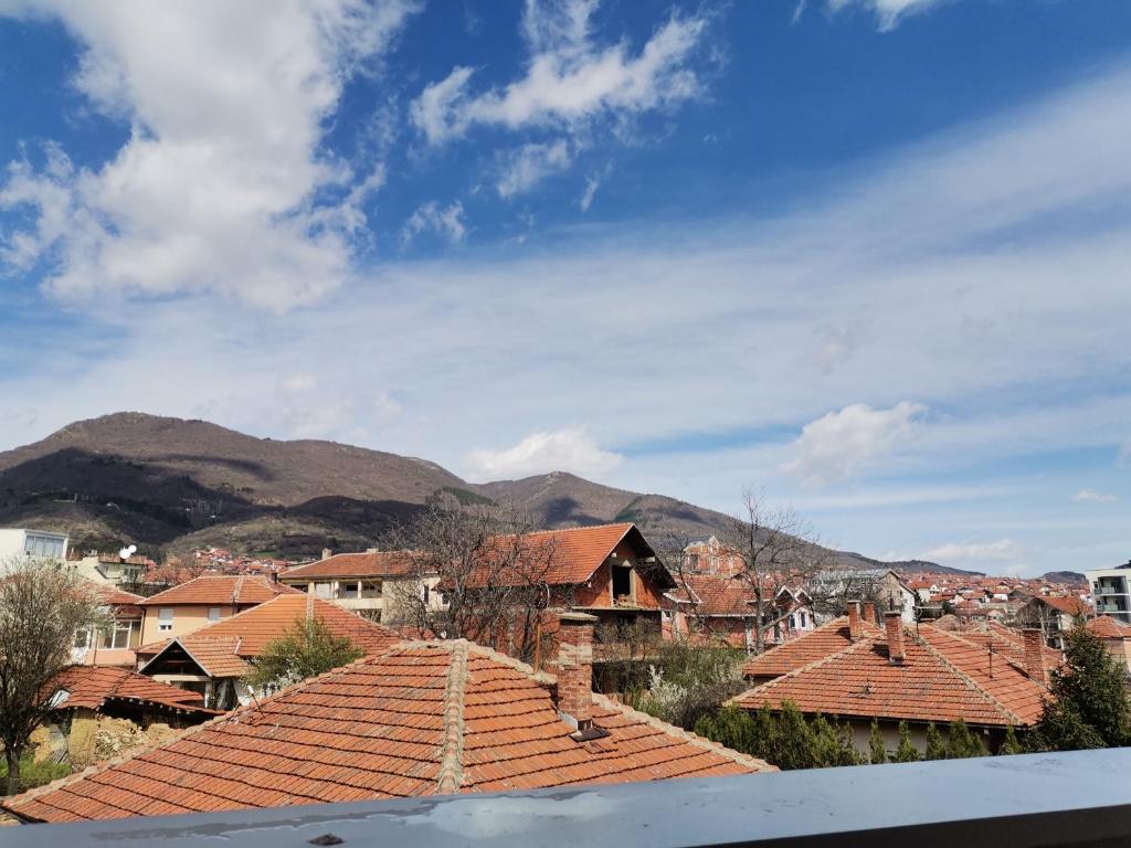 Nespecifikovaný výhled na hory nebo výhled na hory při pohledu z apartmánu