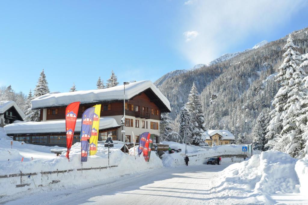 Hotel Flora Alpina v zimě
