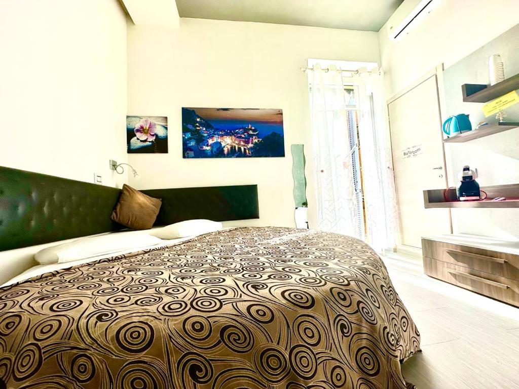 Postel nebo postele na pokoji v ubytování Il Quadrifoglio guesthouse