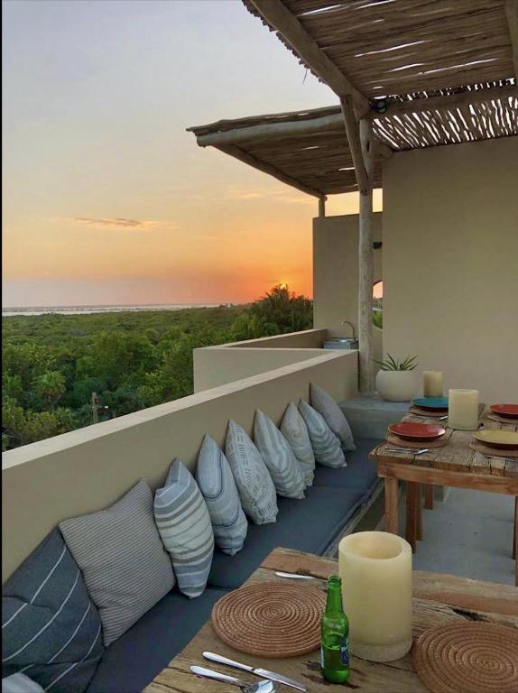 Un balcón o terraza en Dos Mares Barefoot Luxury