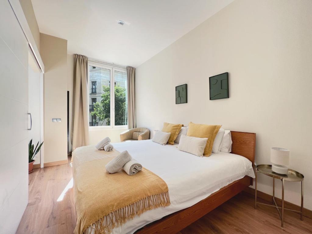 Posteľ alebo postele v izbe v ubytovaní Stay U-nique Apartments Fontanella