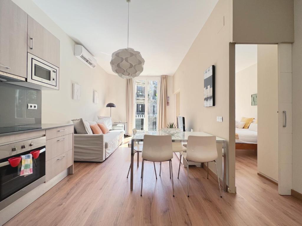 Kuchyňa alebo kuchynka v ubytovaní Stay U-nique Apartments Fontanella