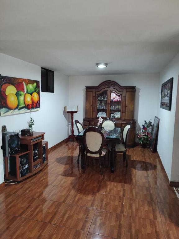 Posezení v ubytování Noras Homestay Laureles