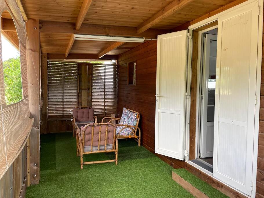 Patio nebo venkovní prostory v ubytování Entre montagne et mer