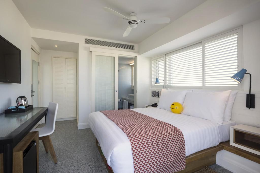 Postel nebo postele na pokoji v ubytování Yam Hotel - an Atlas Boutique Hotel