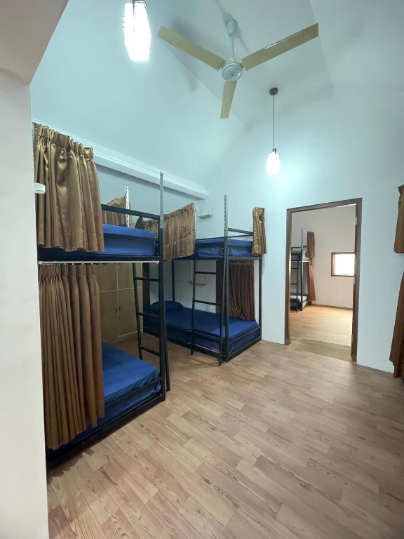 Letto o letti in una camera di Gorga hostel