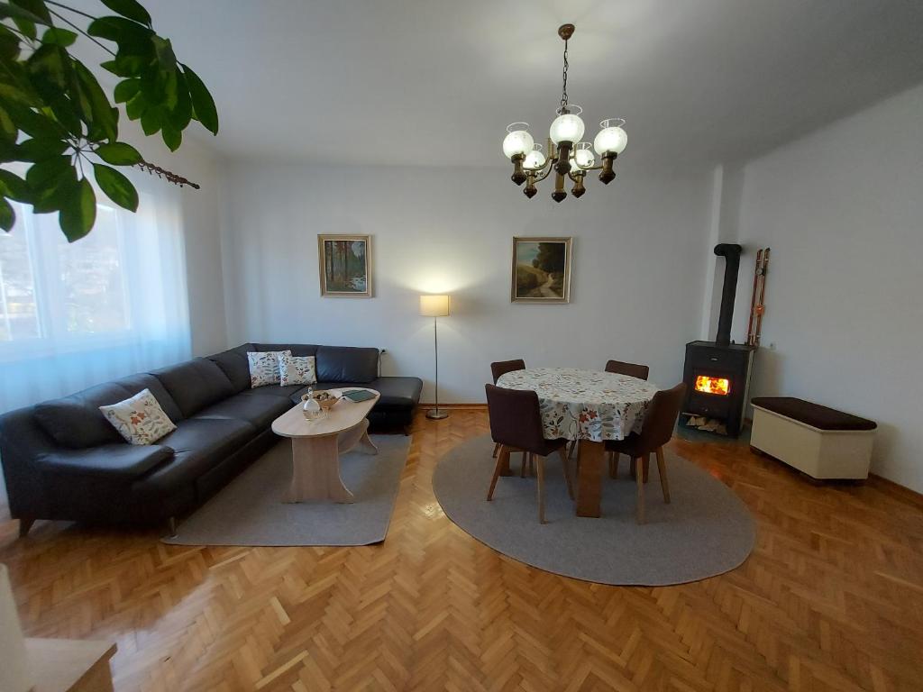 Posezení v ubytování Apartman Tinče