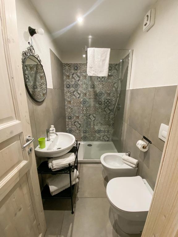 Kúpeľňa v ubytovaní Nelle Antiche Mura