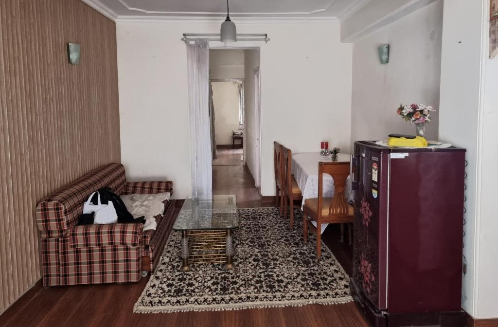 Posezení v ubytování A1 B&B shimla