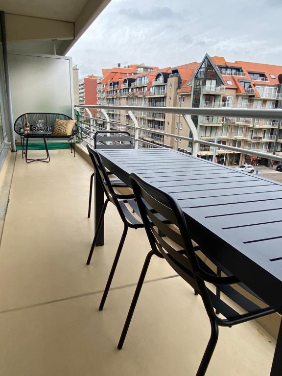 Balkón nebo terasa v ubytování Petit plage Nieuwpoort-Bad