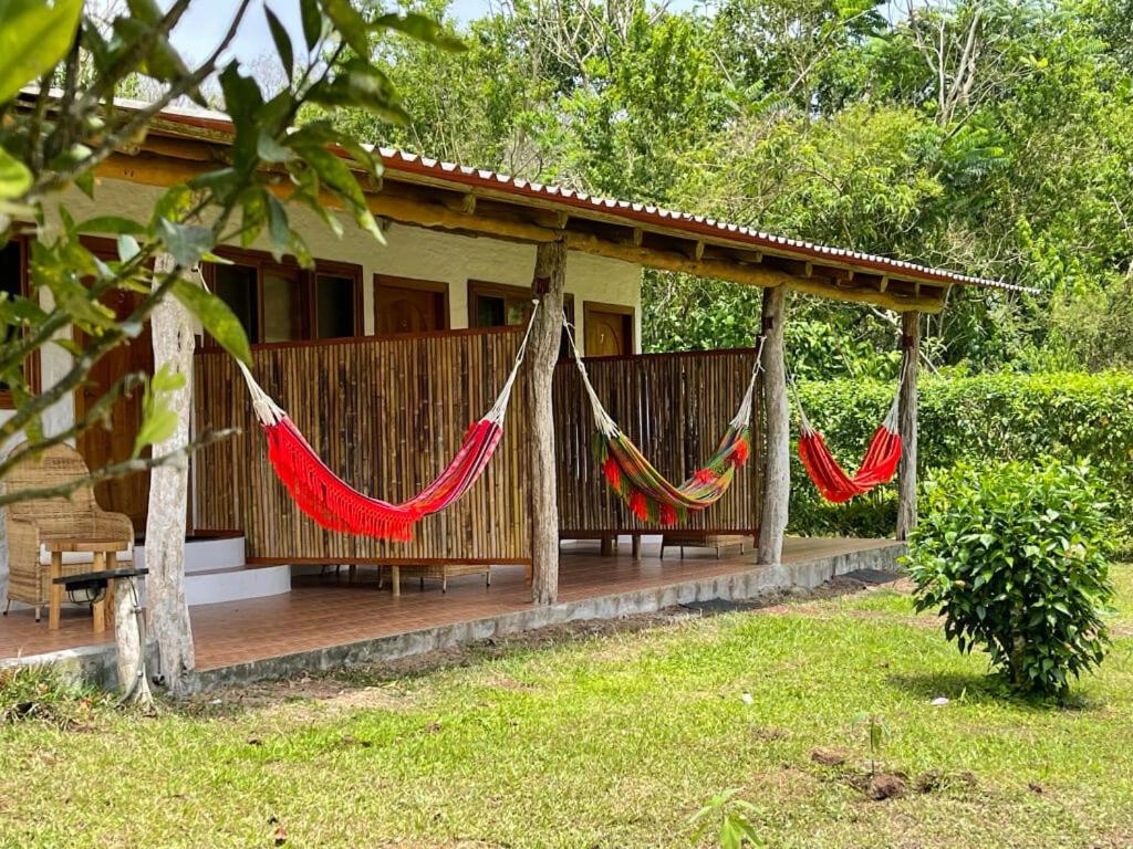 Zahrada ubytování Enchanted Galapagos Lodge
