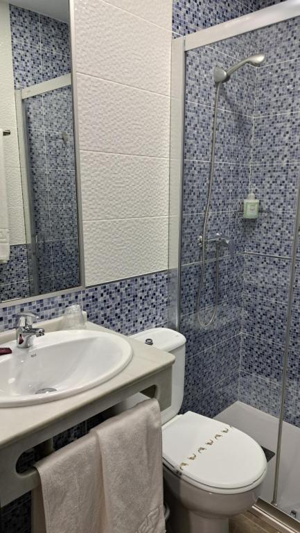 Kúpeľňa v ubytovaní Hostal Maria Jose
