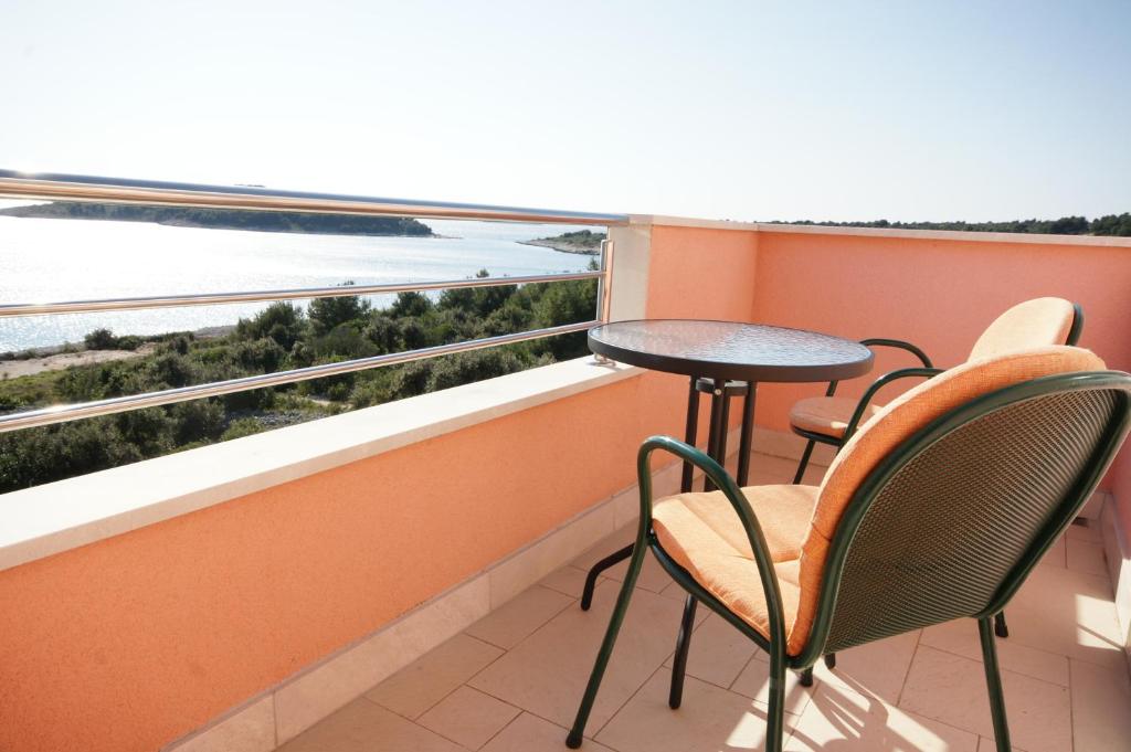 Balkón alebo terasa v ubytovaní Apartments Villa Rosina