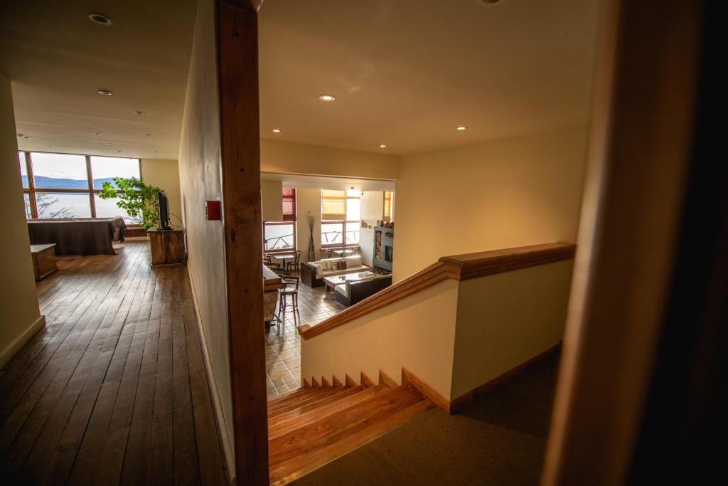 Posezení v ubytování Hosteria Kaiken