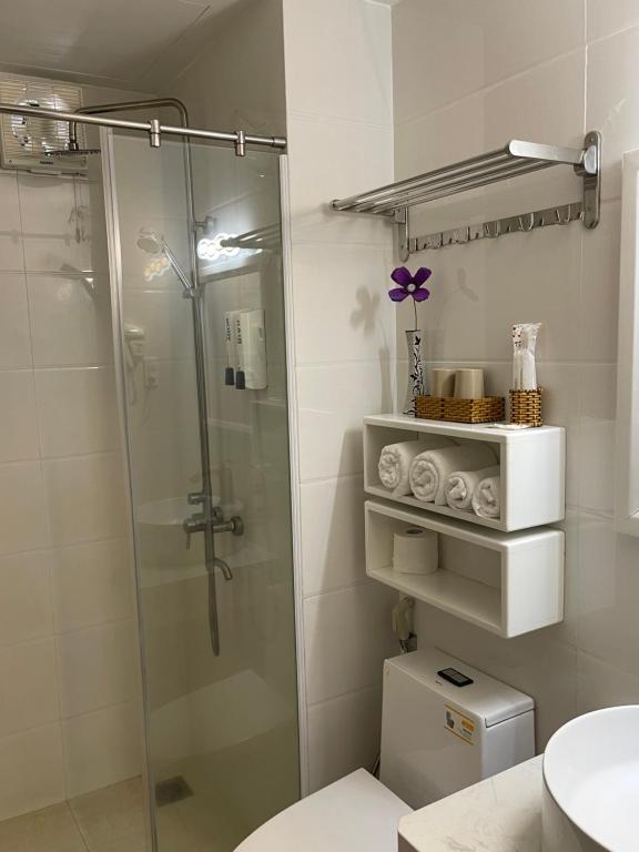 Koupelna v ubytování Tokia hotel nha trang