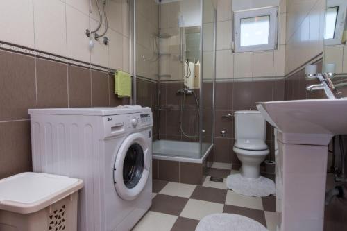 Koupelna v ubytování Apartment Mika 3