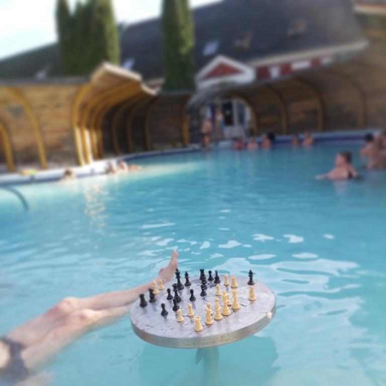 Bazén v ubytování Thermál Apartmanház nebo v jeho okolí