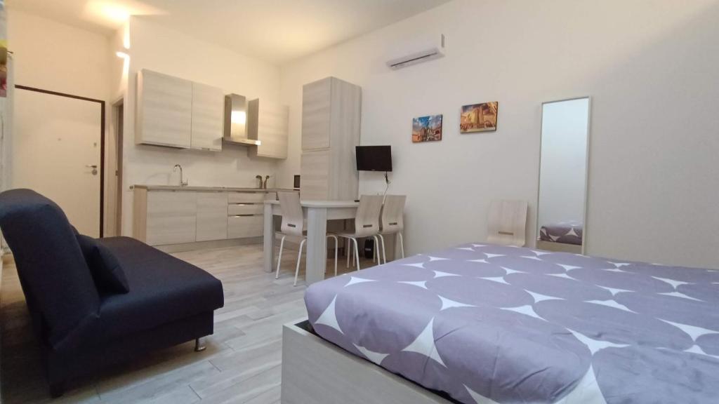 A bed or beds in a room at Savenaantico9